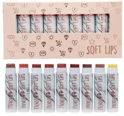  Hidratante Labial Soft Lips  TRENDY  Tono 01 