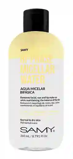 Samy Agua Micelar Bifásica Con Aceite De Jojoba 260ml