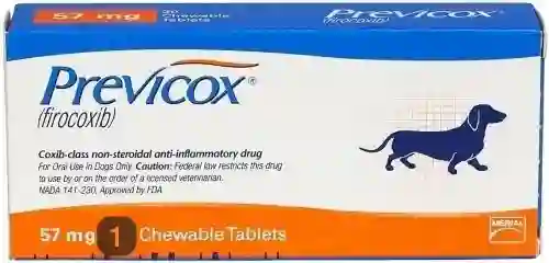 Previcox 57 Mg X 1 Tableta Perros Analgesico