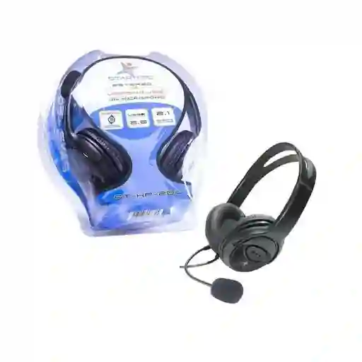 Diadema Con Micrófono Para Pc - Conexión Usb - Star Tec St-hp-20u