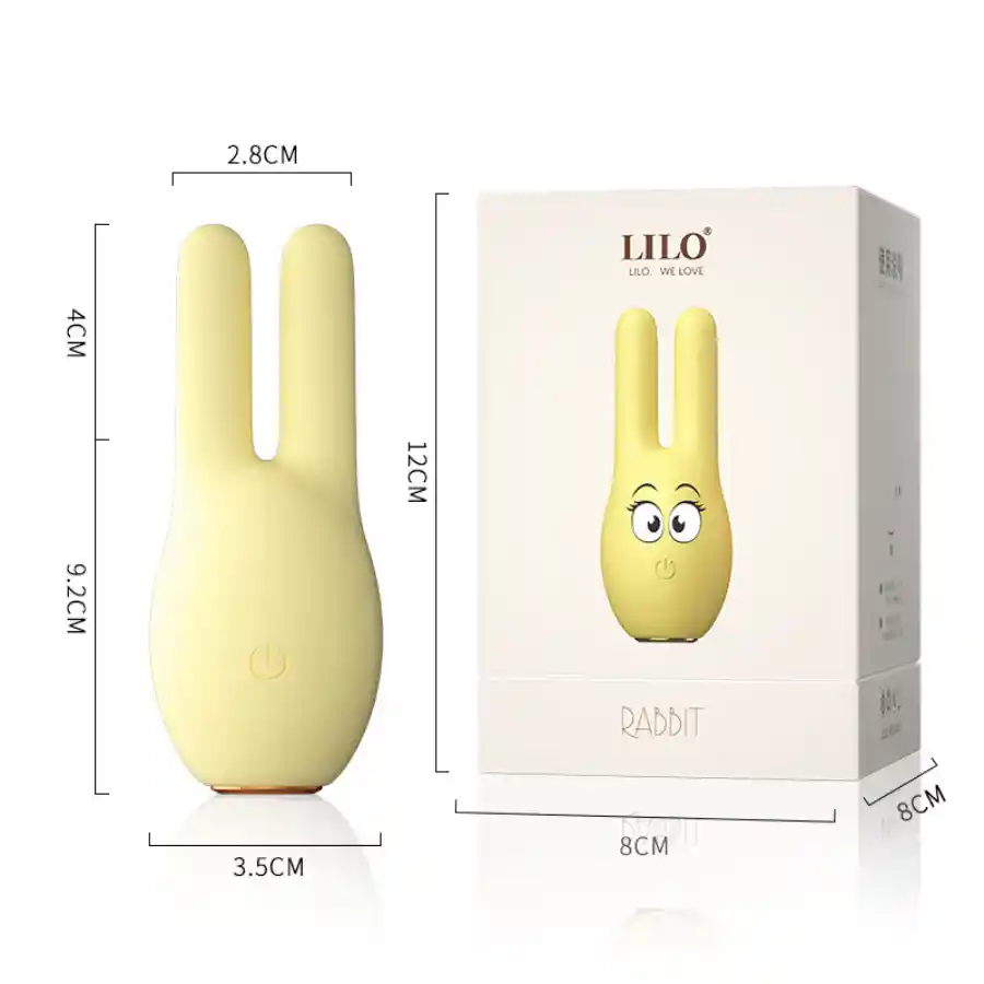 Vibrador Rabbit 10 Velocidades Lilo Wild&cute Recargable