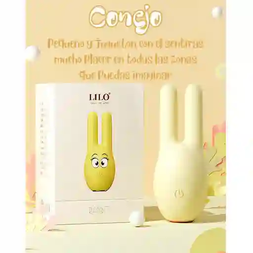 Vibrador Rabbit 10 Velocidades Lilo Wild&cute Recargable