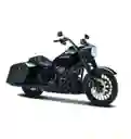 Moto A Escala Harley Davidson 1:18 Motos De Colección Negra