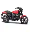 Moto A Escala Harley Davidson 1:18 Motos De Colección Naranja