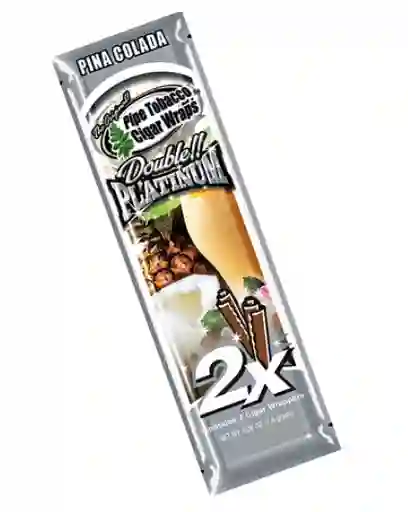 Blunt Wrap Double Platinum Piña Colada X2