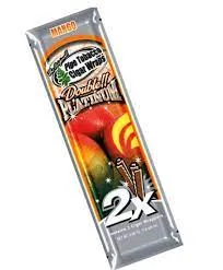 Blunt Wrap Double Platinum X2 Mango