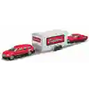 Carro A Escala 1:64 Edelbrock Edición Especial Colección Rojo