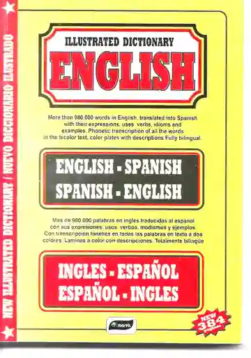 Diccionario Español Y Ingles Escolar - English And Spanish Dictionary