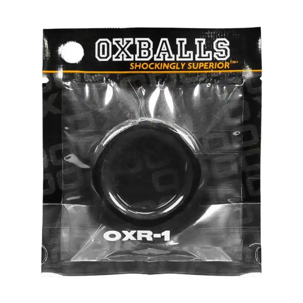 Anillo Para Pene Oxr-1 Ox Balls Black