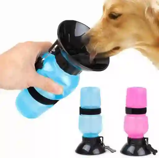 Bebedero Agua Chupa Para Mascota