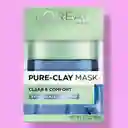 Mascarilla 3 Arcillas Puras Clear & Comfort Loreal Paris