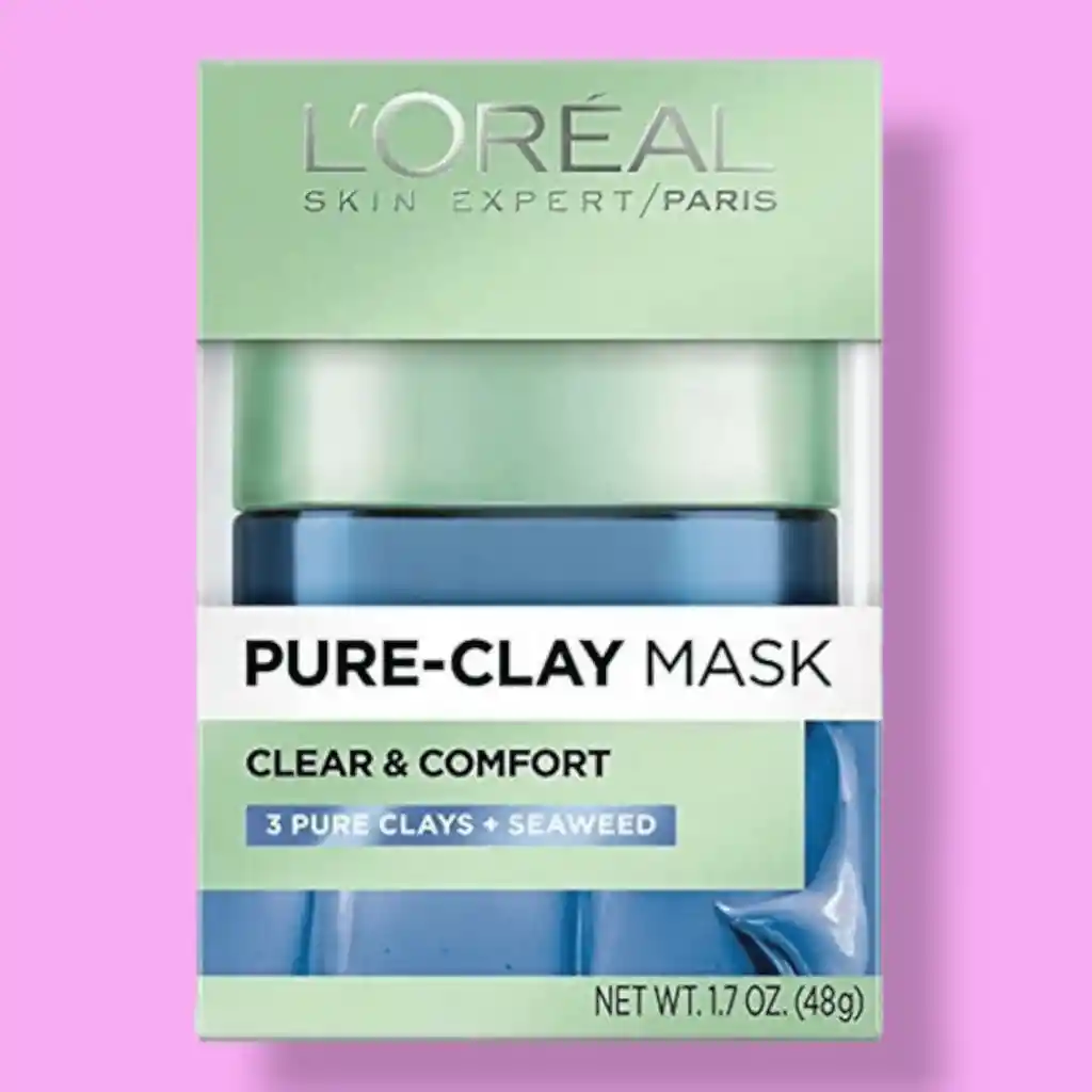 Mascarilla 3 Arcillas Puras Clear & Comfort Loreal Paris