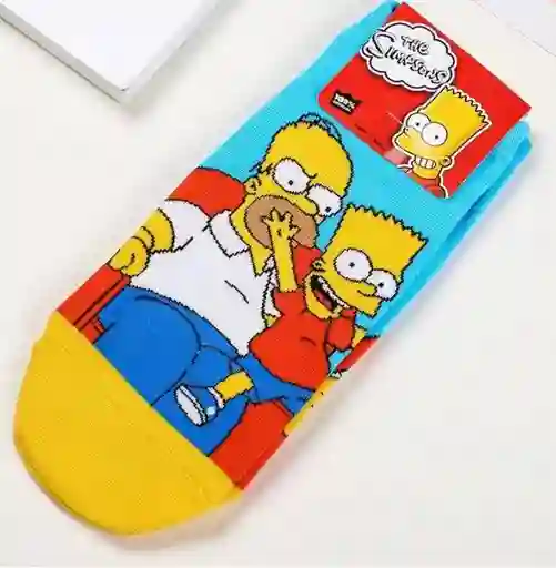 Medias Tobilleras Los Simpson (homero & Bart)
