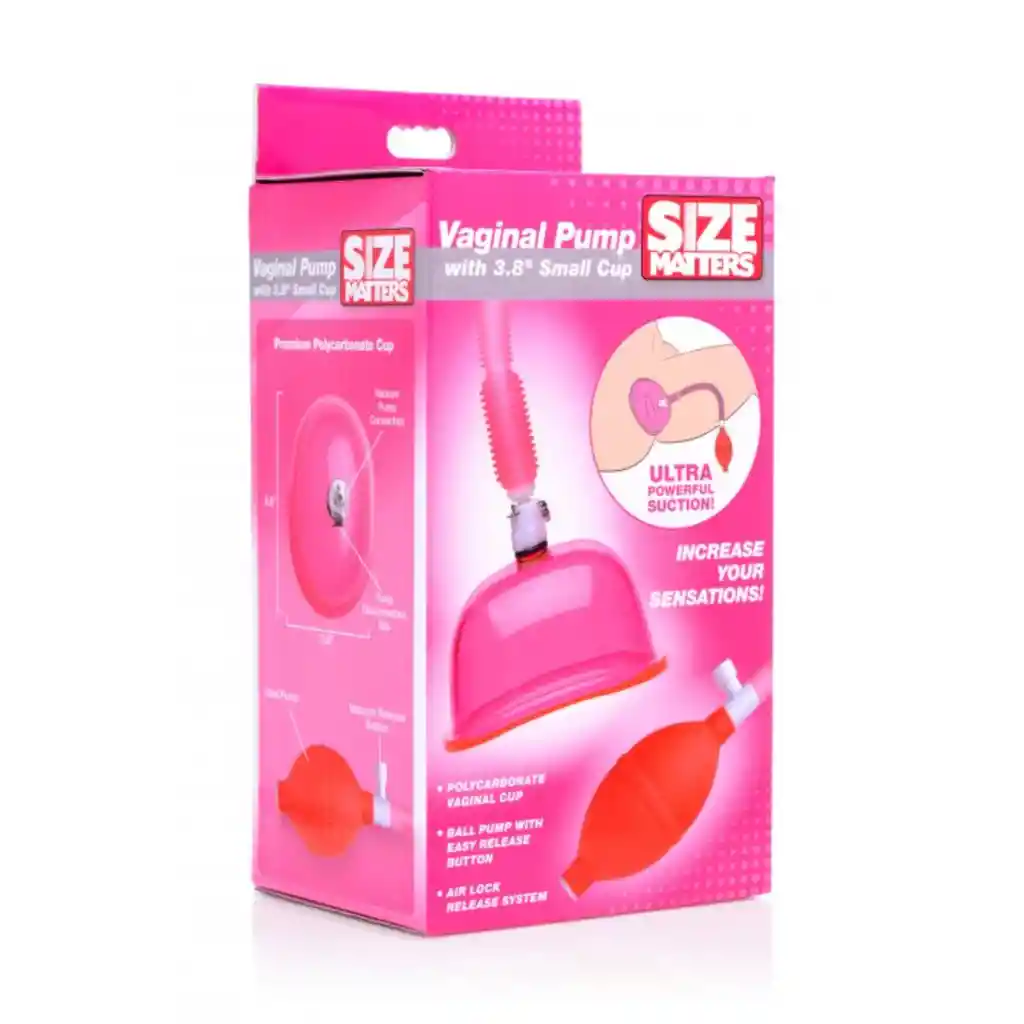 Bomba Para Vulva Small Cup 9,6 Cm Size Matters