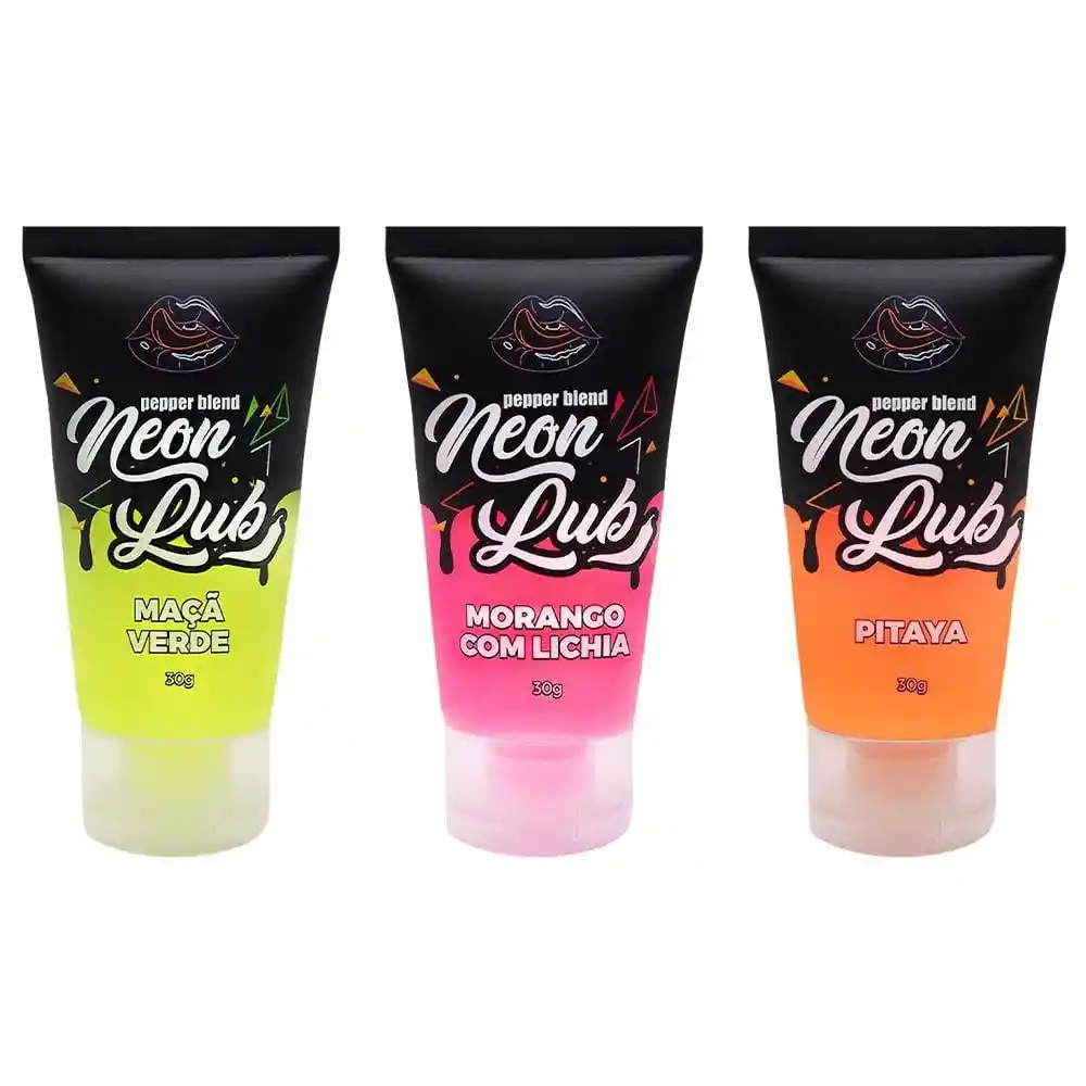 Lubricante Intimo Comestible Neon Lub