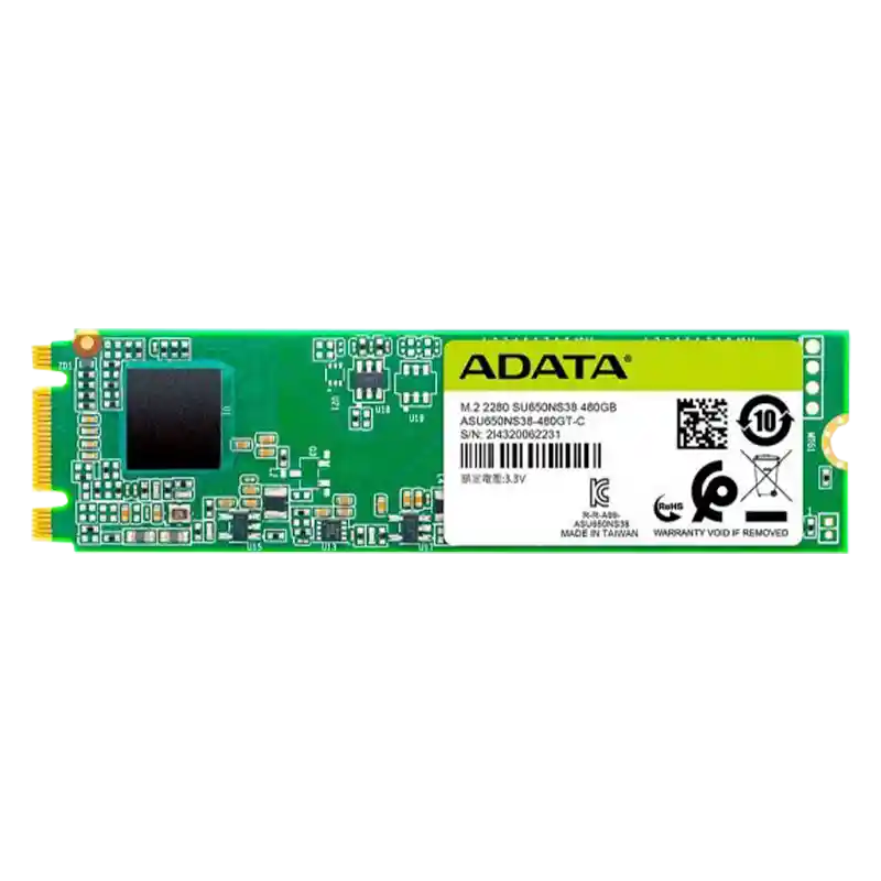 Unidad Solida Adata M.2 Sata Ultimate Su650 480gb