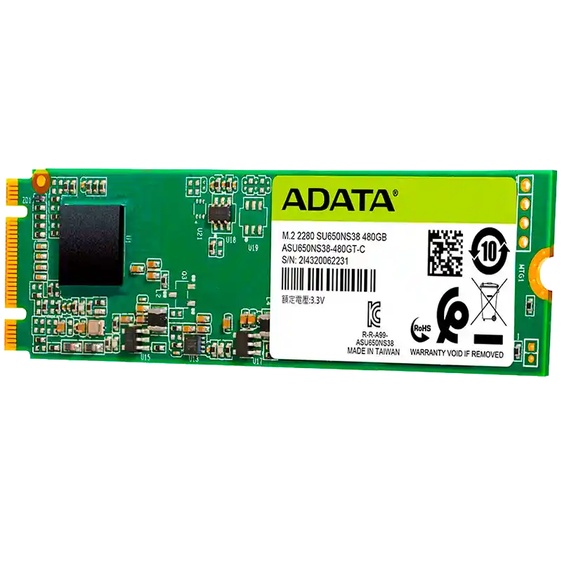 Unidad Solida Adata M.2 Sata Ultimate Su650 480gb