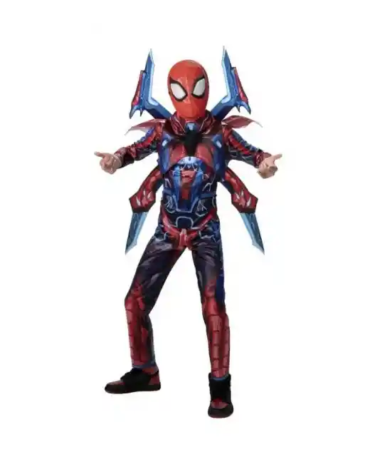 Disfraz De Marvels Halloween Spider-man Mech Strike Para Jóvenes