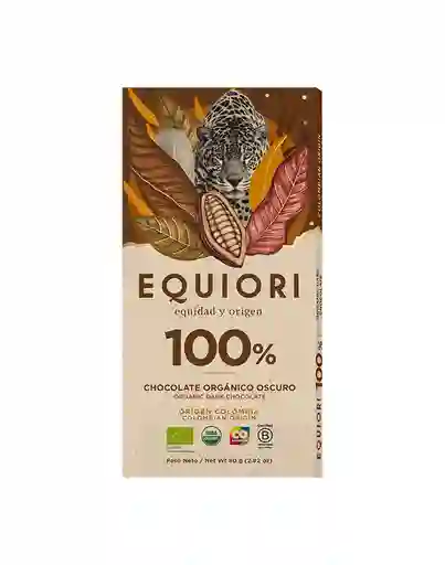 Chocolate Orgánico 100%