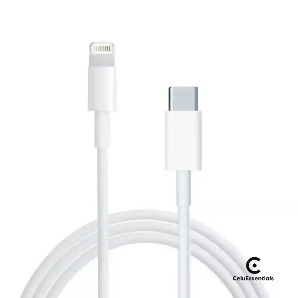 Cargador Iphone Usb-c To Lightning Generico Cable 1 Metro