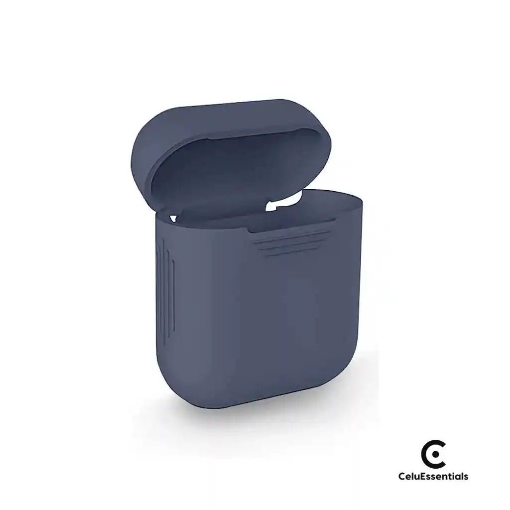 Estuche Airpods Generación 1 Y 2 Azul Oscuro