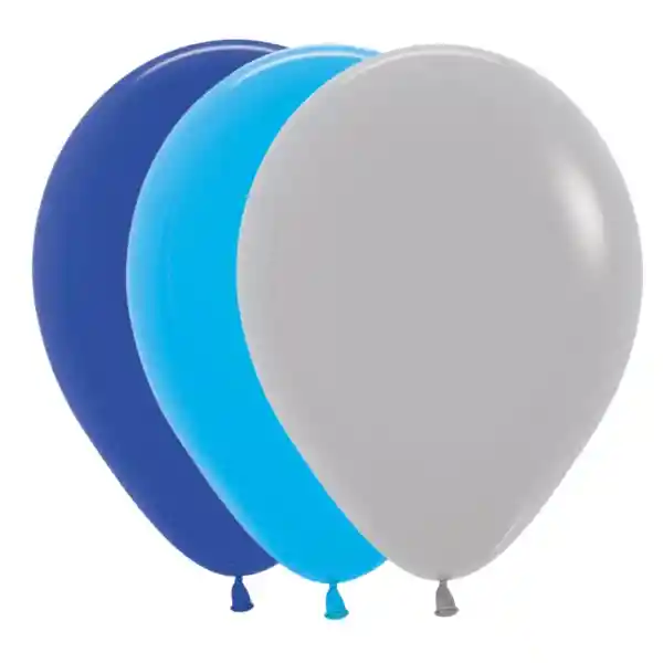 Paquete De Globos / Bombas Fashion X 12 Und