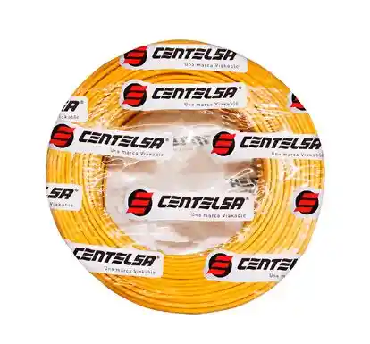 X Metro Cable Cobre # 12 Amarillo X Metro Centelsa Thhn