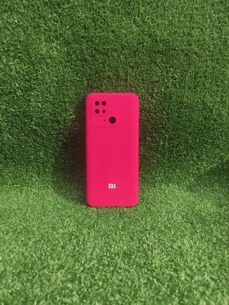 Xiaomi Redmi 10c | Forro Protector| Silicone Case | Rojo |xiaomi | Carcasa | Funda | Anti Humedad