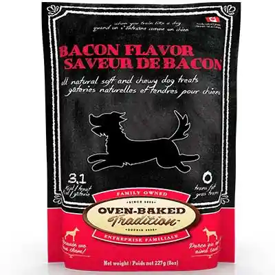 Oben Baked Tradition Dog Treat Bacon 227 G 8 Oz