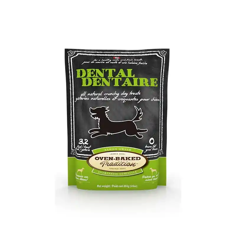 Oben Baked Tradition Dog Treat Dental 283 G 10 Oz