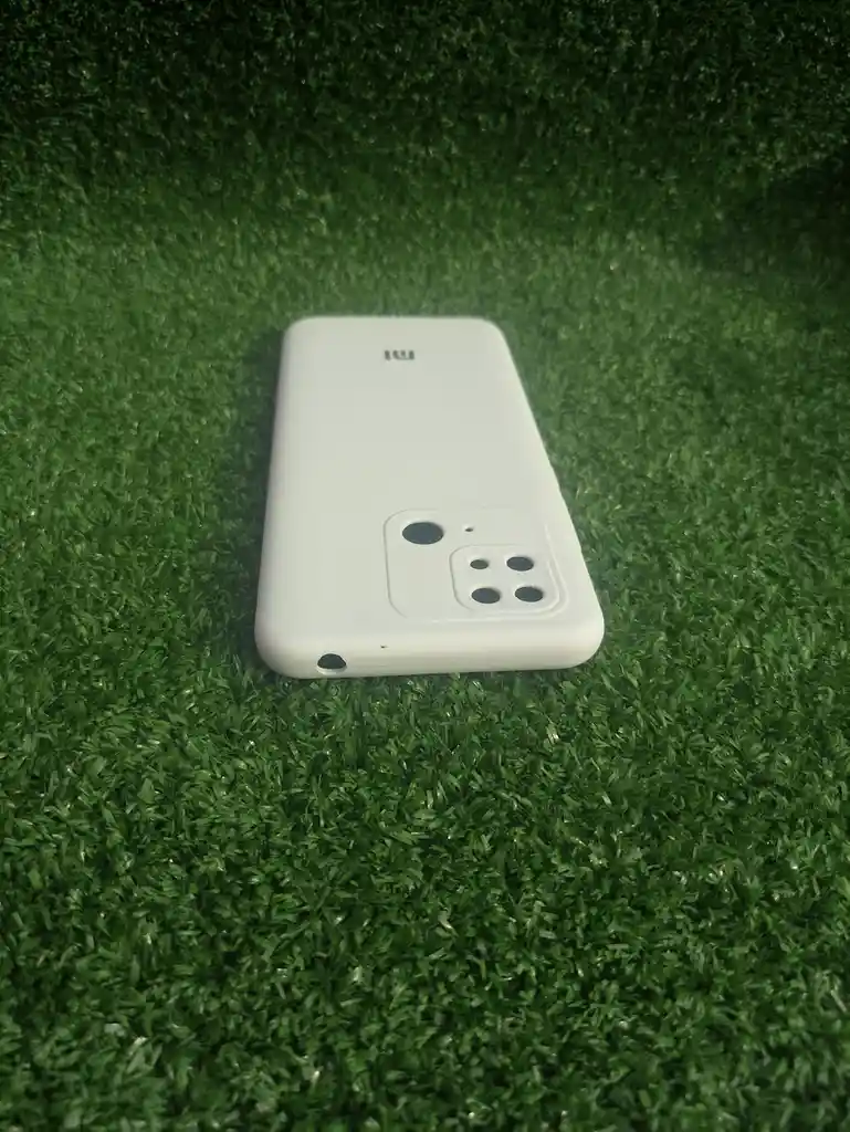 Xiaomi Redmi 10c | Forro Protector| Silicone Case | Blanco |xiaomi| Carcasa | Funda | Anti Humedad