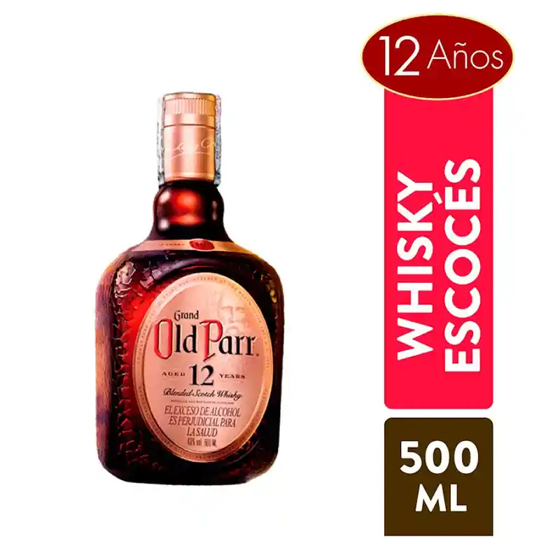 Old Parr 12 Años 500 Ml