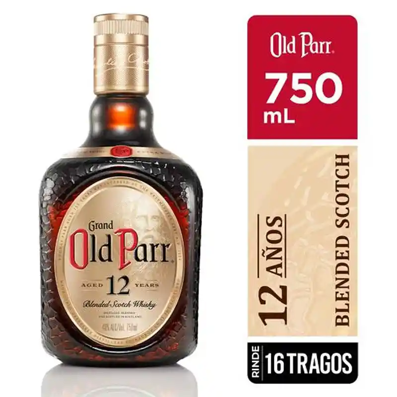 Old Parr 12 Años 750 Ml