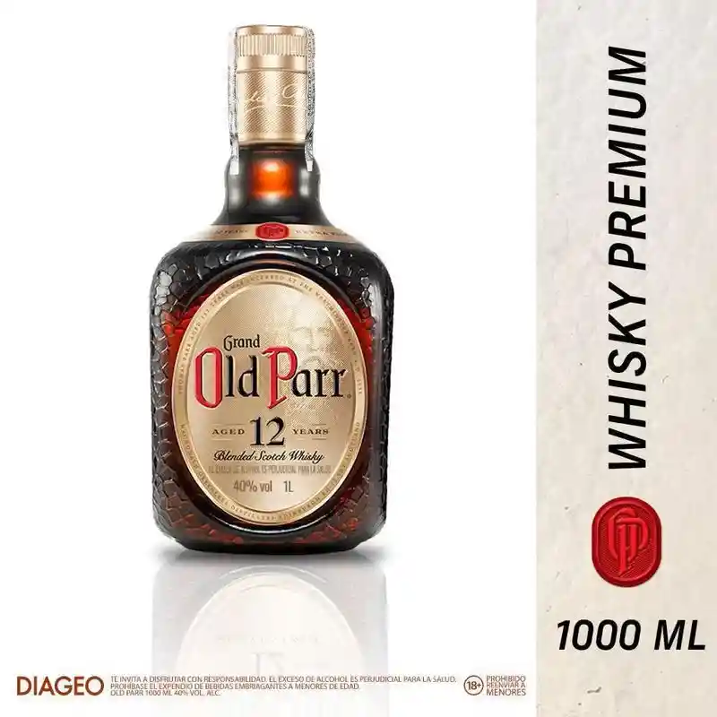 Old Parr 12 Años 1000 Ml