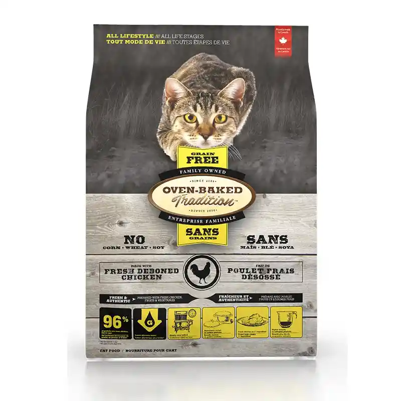 Oben Baked Tradition Grain Free Cat - Chicken 2,27 Kg