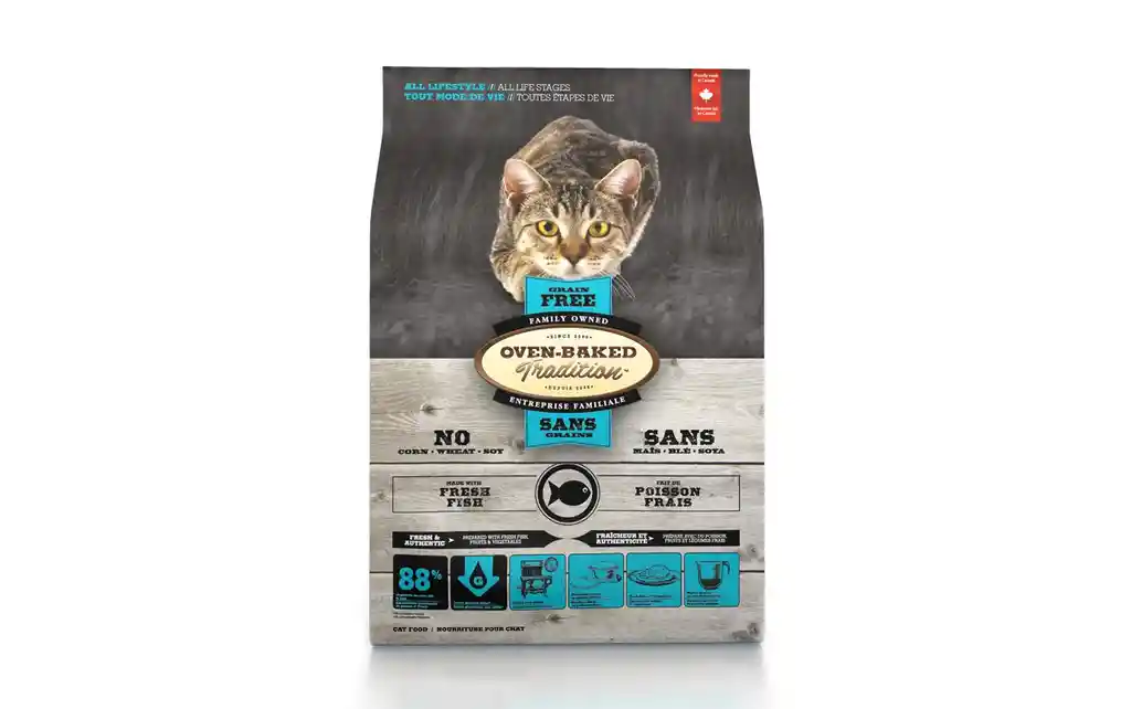 Oben Baked Tradition Grain Free Cat - Fish 2,27 Kg