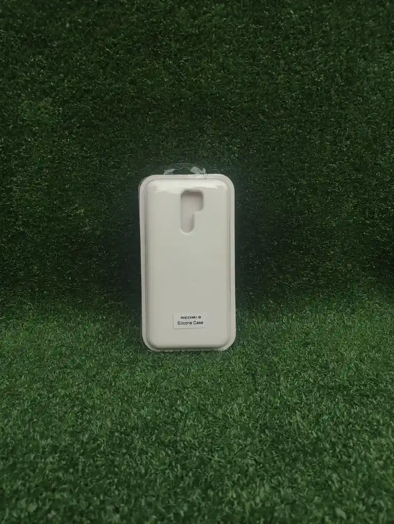 Xiaomi Redmi 9 | Forro Protector| Silicone Case | Blanco | Xiaomi | Carcasa | Funda | Anti Humedad