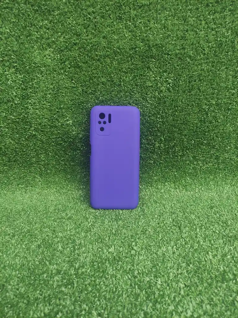 Xiaomi Redmi Note 10 | Forro Protector| Silicone Case | Morado | Xiaomi | Carcasa | Funda | Anti Humedad