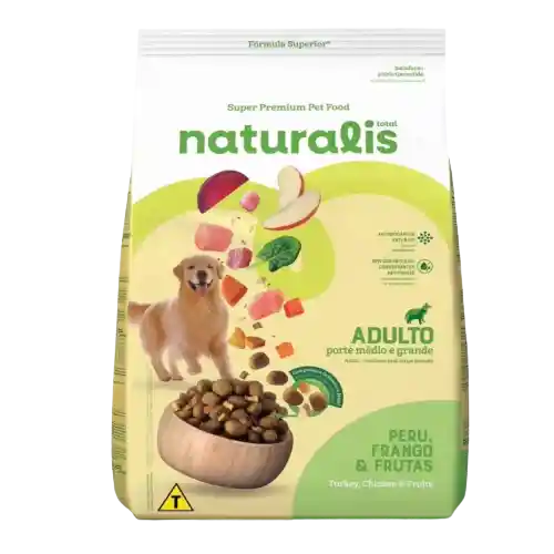 Naturalis Ad Frango Peru Frutas 12kg