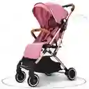Coche Tipo Maleta Facil Plegable Para Bebe + Toldillo Cs-8005d Fucsia