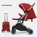 Coche Tipo Maleta Facil Plegable Para Bebe Toldillo Cs-8005d Azul Rey