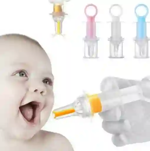Chupo Dispensador Liquidos Medicamento Jeringa Bebe Niños