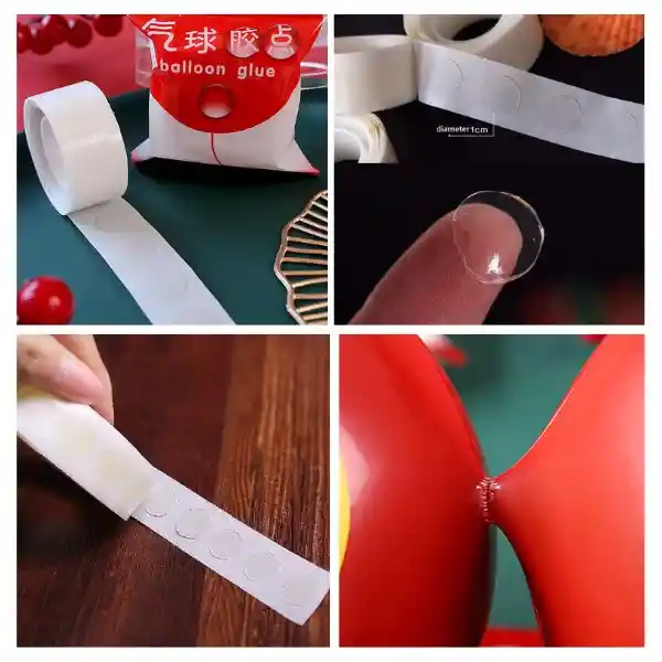 Cinta Puntos Adhesivos Silicona
