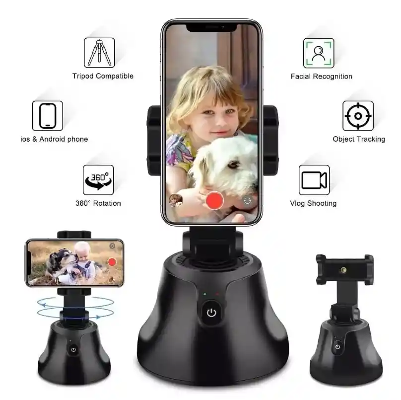 Robot Selfie Holder 360 Apai Genie Base Con Seguimiento 360