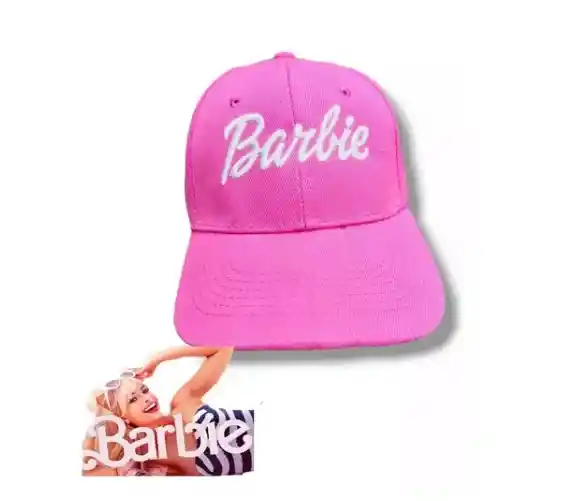 Gorra Ajustable Barbie Para Mujer Y Niña