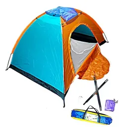 Carpa Camping 6 Personas Acampar 200 Cm X 250 Cm X 150 Cm Aventura