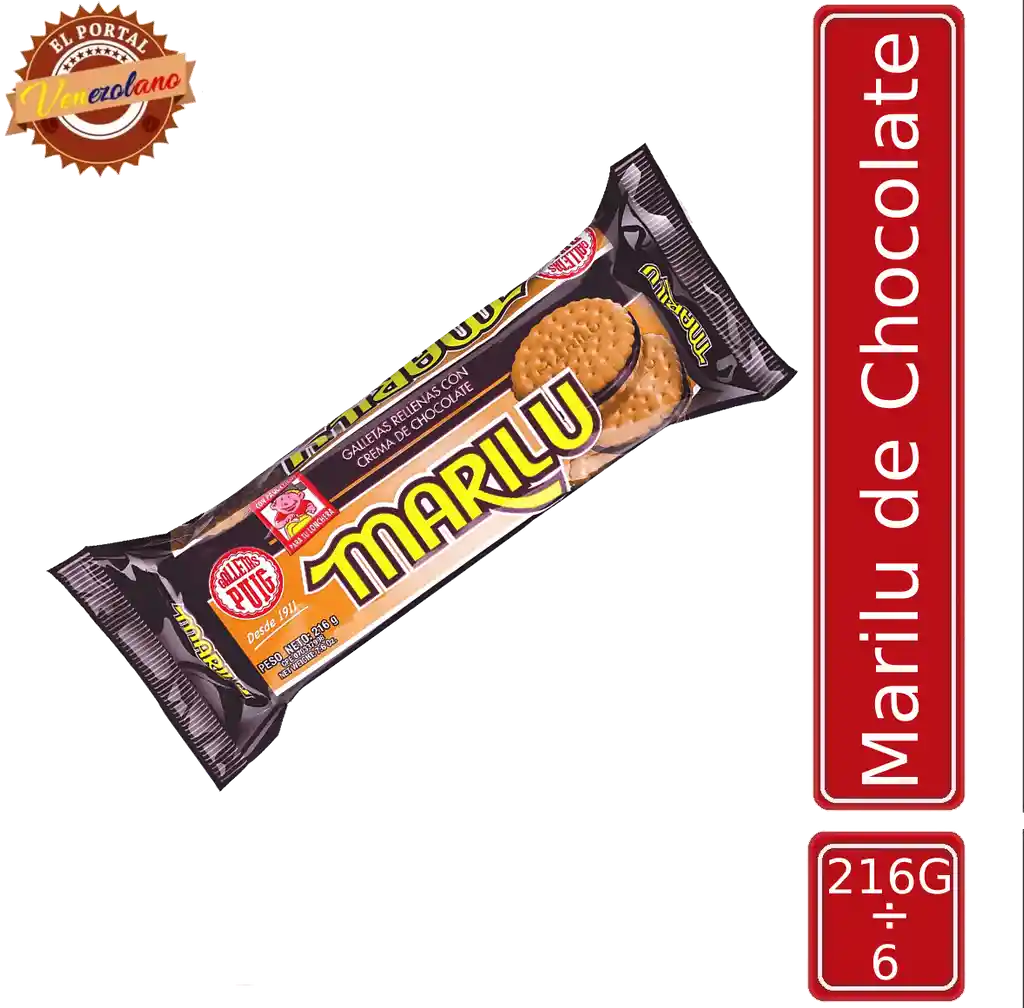 Galletas Marilu Chocolate Venezolana