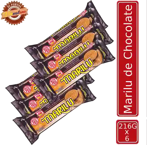 Marilu Chocolate X 6