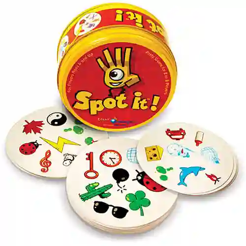 Cartas Spot It! Originales Juego De Mesa Didáctico Concéntrese Agilízate Mental
