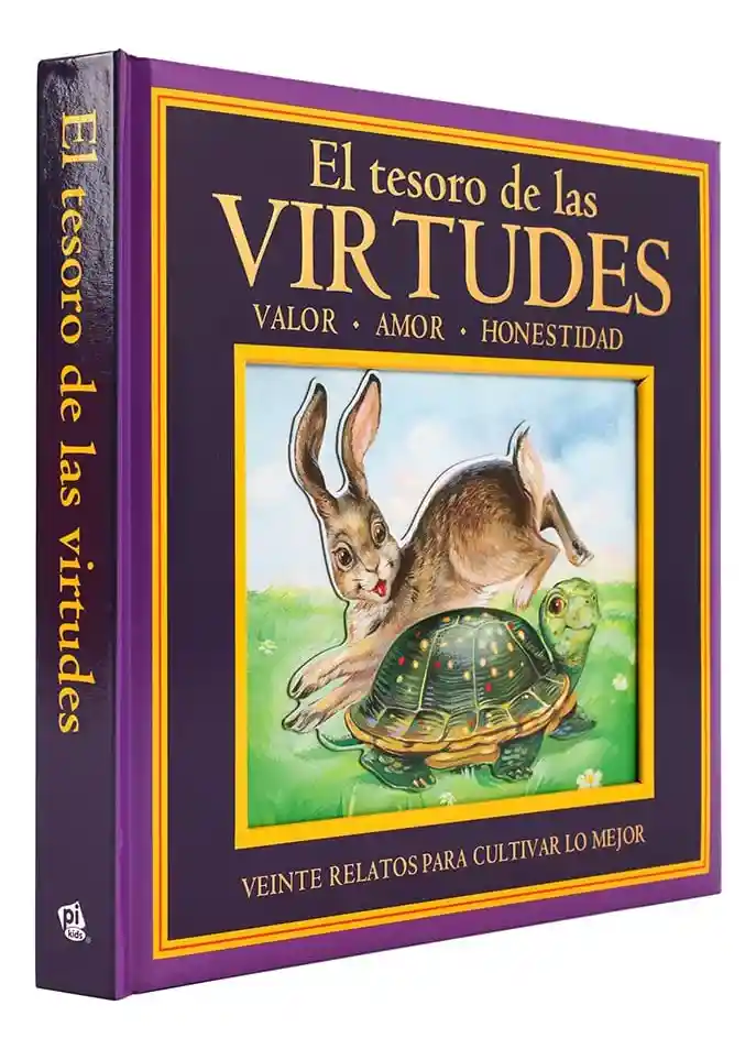 Libro Cuentos El Tesoro De Las Virtudes Literatura Infantil